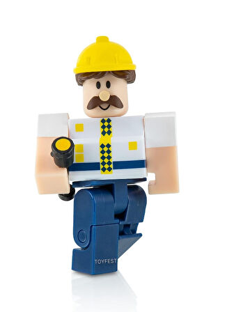 ROBLOX Deluxe Mystery Pack Seri 3 Mall Tycoon : Mall Cop Marty Figür - 9 cm Online Oyun Kodlu