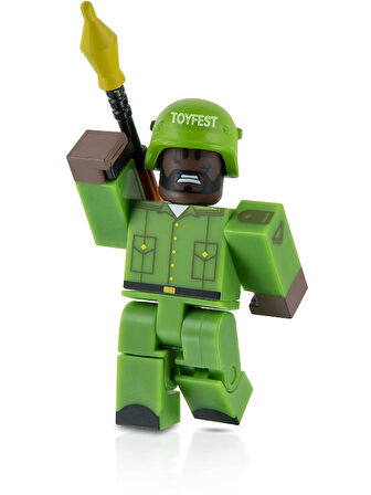 ROBLOX Deluxe Mystery Pack Seri 3 Battleship Battle : The Ensign Figür - 9 cm Online Oyun Kodlu