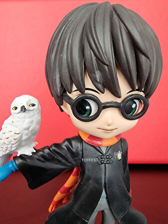 Harry Potter Hedwig Baykuşlu Standlı Hediyelik Biblo Figür - Model 3 - 15cm
