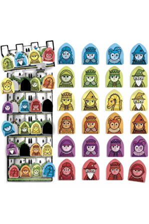 Headu Tower Memo Game Puzzle Set - Hafıza Kulesi Yapboz Oyun Seti