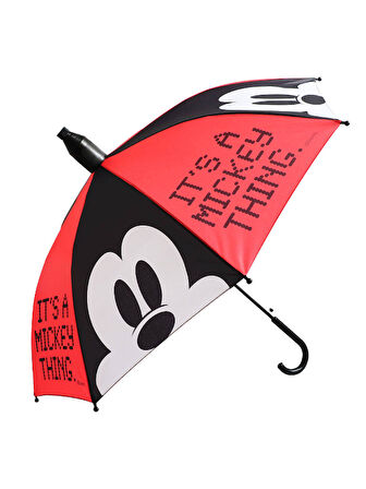 Mickey Mouse by Mickey PVC Koruma Kılıflı Çocuk Şemsiyesi - 3 - 12 Yaş Arası Çap : 85 cm