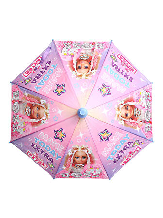 Barbie Extra Boss PVC Koruma Kılıflı Çocuk Şemsiyesi - 3 - 12 Yaş Arası Çap : 85 cm