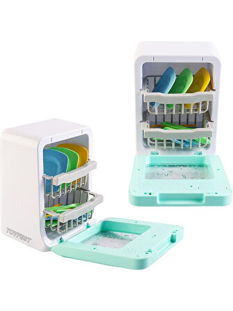 Sesli & Işıklı Oyuncak Bulaşık Makinesi - 16 x 23 cm