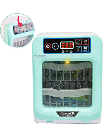 Sesli & Işıklı Oyuncak Bulaşık Makinesi - 16 x 23 cm