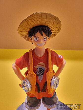 Anime One Piece Monkey D. Luffy Action Figür Oyuncak Biblo Model 3 - 20 cm