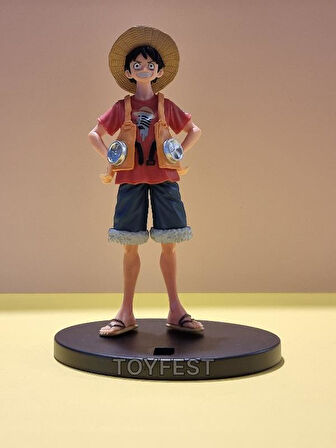 Anime One Piece Monkey D. Luffy Action Figür Oyuncak Biblo Model 3 - 20 cm