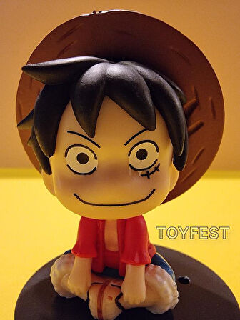 Anime One Piece Monkey D. Luffy Action Mini Figür Oyuncak Biblo Model 1 - 6.5 cm