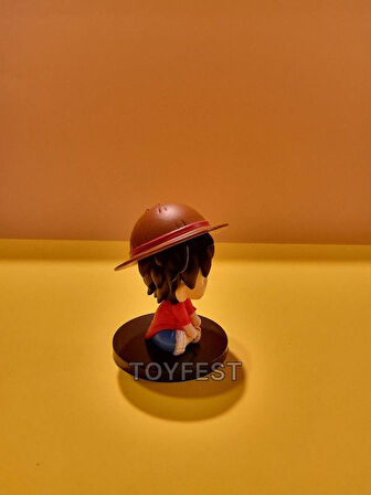Anime One Piece Monkey D. Luffy Action Mini Figür Oyuncak Biblo Model 1 - 6.5 cm