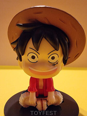 Anime One Piece Monkey D. Luffy Action Mini Figür Oyuncak Biblo Model 2 - 6.5 cm