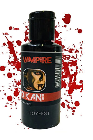 Parti & Tiyatro Kanı - Halloween Cadılar Bayramı 50 gr. Yapay Vampir Dracula Yapay Kan Boya - 1 ADET