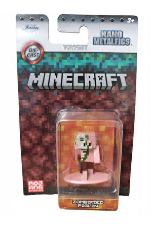 Minecraft Metal Döküm Die - Cast Mini Figür - Zombified Piglin - 4 cm