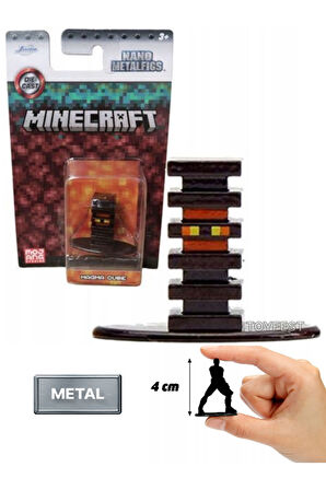 Jada Nano Metalfics Metal Döküm Die - Cast Mini Figür - Magma Cube - 4 cm