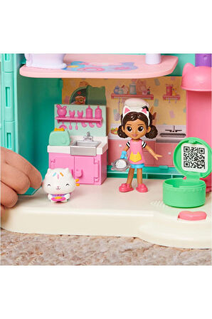 Gabby's Dollhouse Cat Tivity Mutfak Yemek Yapma Paketi Seti