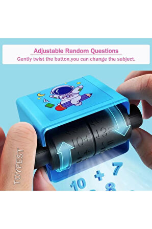 1 yada 2 Basamaklı Otomatik Rastsal Toplama İşlemleri Oluşturan ToplamaMatik Rulo Kaşe