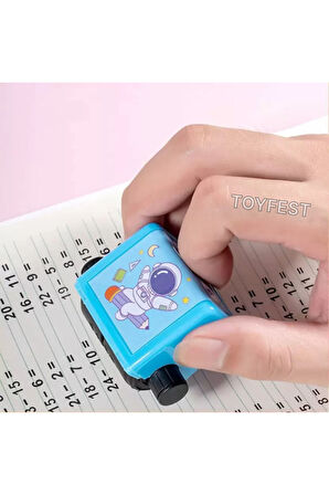 1 yada 2 Basamaklı Otomatik Rastsal Toplama İşlemleri Oluşturan ToplamaMatik Rulo Kaşe