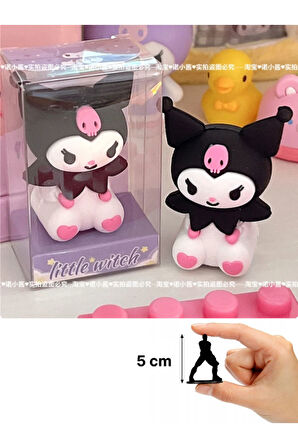Kuromi Little Witch Figürlü Kalemtıraş - 5 cm ( 1 ADET )
