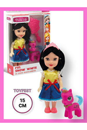 Prenses Bebekler - PAMUK PRENSES ve Pony - 25 CM