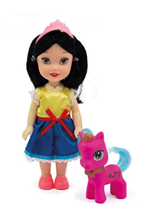 Prenses Bebekler - PAMUK PRENSES ve Pony - 25 CM