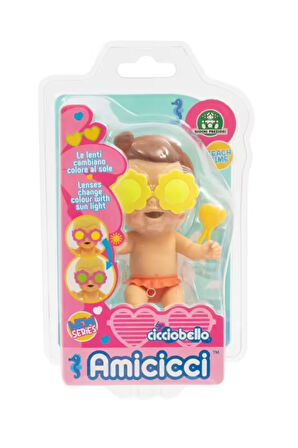 Güneşte Gözlüğü Renk Değiştiren Cicciobello Amiccici Plaj Zamanı Yumuşak Et Bebekleri