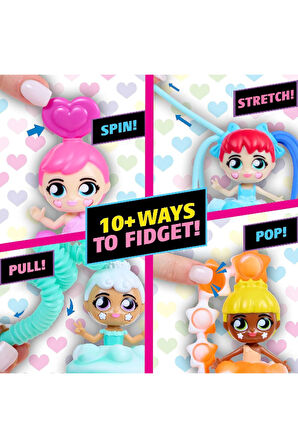 Fashion Fidgets Sürpriz Bebek - Stress Giderici Moda Sürpriz Bebek - 1 ADET - 14 cm