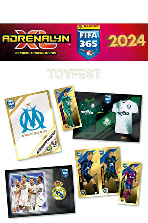 Panini Fifa 365 2024 Futbolcu Stickers Kartları - 16 Paket ( 80 Stickers )