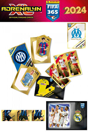 Panini Fifa 365 2024 Futbolcu Stickers Kartları - 20 Paket ( 100 Stickers )