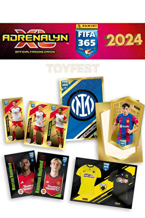 Panini Fifa 365 2024 Futbolcu Stickers Kartları - 20 Paket ( 100 Stickers )