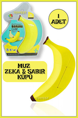 Meyve Serisi Zeka Küpü - Akıl Küpü - Sabır Küpü - Magic Cube - MUZ