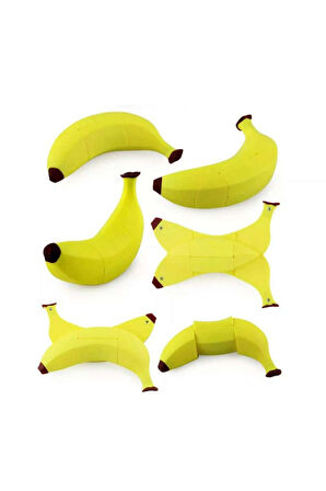 Meyve Serisi Zeka Küpü - Akıl Küpü - Sabır Küpü - Magic Cube - MUZ