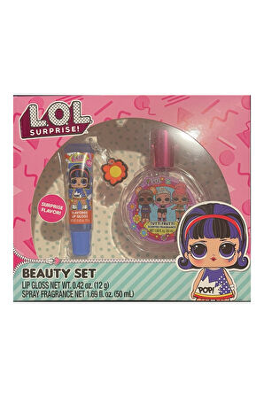 Surprise Anahtarlıklı Dudak Parlatıcısı - 50 ml Tutti Frutti Parfüm Setli Beauty Güzellik Seti