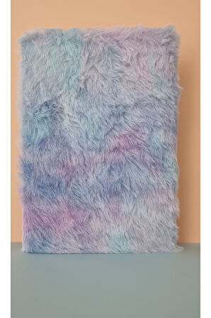 3D Boyutlu Squishy Hello Kitty Kapak Figürlü Yumuşak Tüylü Çizgili Defter Günlük - Model 3