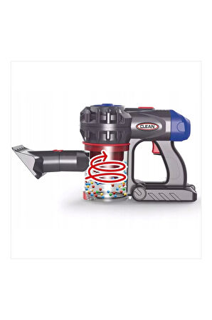 Çocuk Oyuncak Vakumlu Kısa Dikey Delüks Elektrik Süpürgesi 3 ü 1 Arada