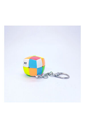 Mini 2 X 2 Qy Speed Zeka Küpü Akıl Küpü Rübik Küp Anahtarlık