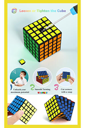 5X5 QY Speed Zeka Küpü Akıl Küpü  Küp