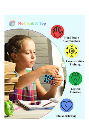 4X4 Fiber Karbon QY Speed Zeka Küpü Akıl Küpü Rübik Küp