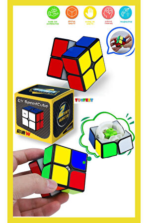 2X2 QY Speed Zeka Küpü Akıl Küpü Rübik Küp