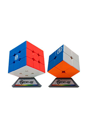 Nexcube 2X2 + 3X3 Classic Set Zeka Küpü Akıl Küpü Rübik Küp