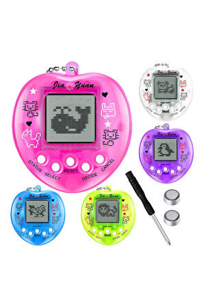 Nostaljik Sanal Bebek Virtual Pets  - Kalp Pembe