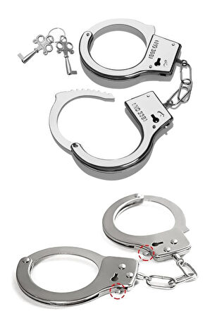 Kutulu Çocuk Oyuncak Anahtarlı Metal Kelepçe