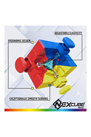 3x3 Nexcube Classic Zeka Küpü Akıl Küpü - Standlı