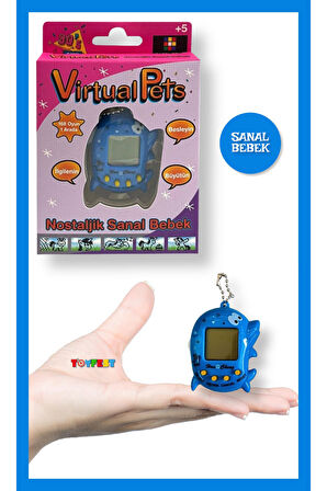 Nostaljik Sanal Bebek ( Virtual Pets ) - Mavi