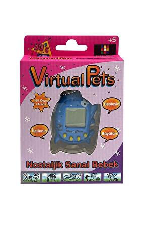 Nostaljik Sanal Bebek ( Virtual Pets ) - Mavi