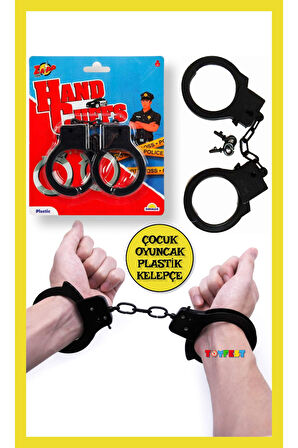 Çocuk Oyuncak Anahtarlı Plastik Kelepçe