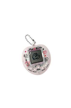 Nostaljik Sanal Bebek ( Virtual Pets ) - Beyaz Kalp