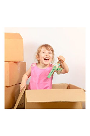 Star Wars Mandalorian The Child Grogu Baby Yoda Figür Anahtarlık ve Kartlık 2 si bir Arada - Model 4