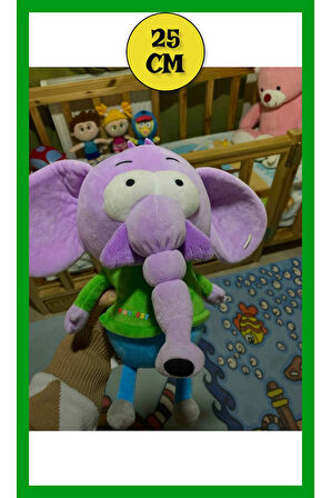 Kral Şakir Çizgi Film Karakteri Necati Figür Uyku Arkadaşı Yumuşak Peluş Oyuncak - 25 Cm