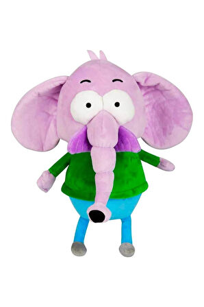 Kral Şakir Çizgi Film Karakteri Necati Figür Uyku Arkadaşı Yumuşak Peluş Oyuncak - 25 Cm