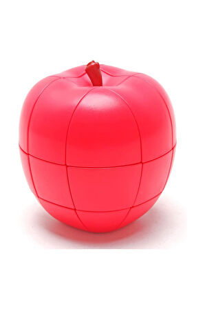 Elma Şeklinde Akıl Küpü Sabır Küpü Zeka Sabır Küpü Küp Kırmızı