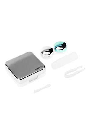 Aynalı Taşınabilir Seyahat Amaçlı Kontakt Lens Saklama Kutusu Saklama Kabı