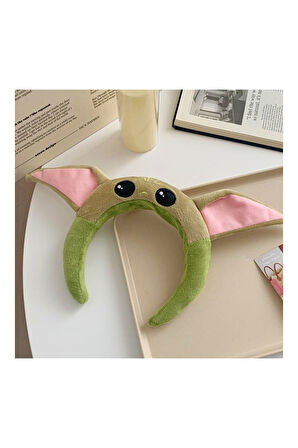 Star Wars Mandalorian The Child Grogu Baby Yoda Figürlü Yumuşak Peluş Taç